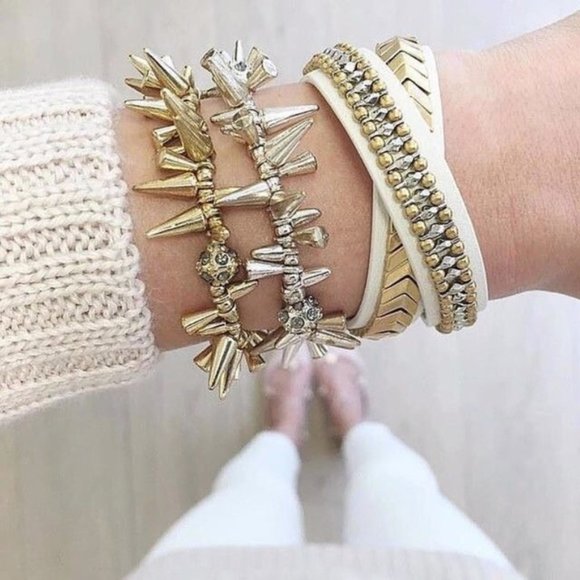 [Stella and Dot] Gilded Path Double Wrap bracelet - Picture 4 of 5